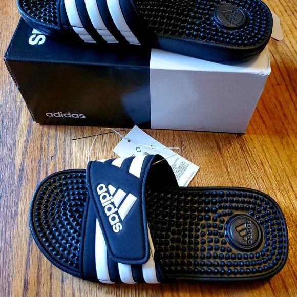 3 FOR $60  NWT Adidas Slides Kids Various sizes - Picture 4 of 5